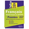 Image de Français - premières - spécial langue et rédaction