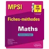 Image de Mathématiques mpsi - fiches-méthodes et exercices corrigés