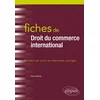 Image de Fiches de droit du commerce international