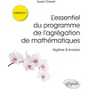 Image de L'essentiel du programme de l'agrégation de mathématiques