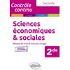 Image de Sciences économiques et sociales - 2de - nouveaux programmes