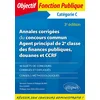Image de Annales corrigées du concours commun agent principal de 2e classe des finances publiques, douanes et ccrf - catégorie c - 3e édition