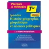 Image de Spécialité histoire-géographie, géopolitique et sciences politiques - terminale - nouveaux programmes