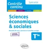Image de Spécialité sciences économiques et sociales - terminale - nouveaux programmes