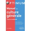 Image de Manuel de culture générale - cours & méthode