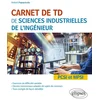 Image de Carnet de TD de sciences industrielles de l'ingénieur