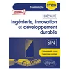 Image de Spécialité ingénierie, innovation et développement durable - sin - tle sti2d