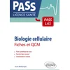 Image de Biologie cellulaire en pass et las - fiches et qcm