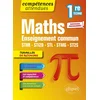 Image de Mathématiques - 1re technologique enseignement commun sthr, sti2d, stl, stmg et st2s