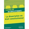 Image de La dissertation en droit constitutionnel illustrée par des copies d'étudiants