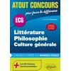 Image de Littérature, philosophie, culture générale - nouveaux programmes