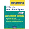 Image de Colles de mathématiques : MPSI, MP2I : 380 exercices corrigés, nouveaux programmes