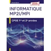 Image de Informatique MP2I-MPI : CPGE 1re et 2e années : nouveaux programmes