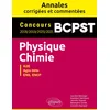 Image de Physique-chimie. bcpst. annales corrigées et commentées. concours 2018/2019/2020/2021