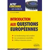 Image de Introduction aux questions européennes