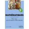 Image de Mathématiques - seconde - pour ceux qui ont besoin d'être rassurés