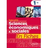 Image de Spécialité sciences économiques et sociales en fiches - 1re
