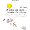 Image de Fiches et exercices corrigés de mathématiques