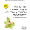 Image de Introduction à la mécanique des milieux continus déformables