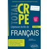 Image de Réussir l'épreuve écrite de français - crpe - concours 2023-2024 - 2e édition