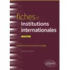 Image de Fiches d'institutions internationales