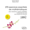 Image de 270 exercices essentiels de mathematiques