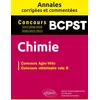 Image de Chimie. concours vétérinaire voie b. annales corrigées et commentées 2017/2018/2019/2020/2021/2022