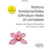 Image de Notions fondamentales d'analyse réelle et complexe