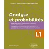 Image de Analyse et probabilités - licence 1re année - cours et travaux dirigés de mathématiques