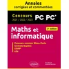 Image de Maths et informatique. pc-pc*. annales corrigées et commentées. concours 2021/2022/2023