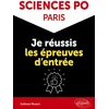 Image de Sciences po paris : je réussis les épreuves d'entrée