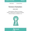 Image de Sciences humaines 2022-2025