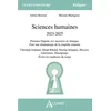 Image de Sciences humaines 2023-2025