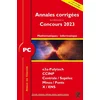 Image de Annales corrigées des problèmes posés aux concours 2023 - pc mathématiques et informatique