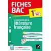 Image de Fiches bac - mémento de la littérature française 1re