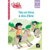 Image de Téo et nina gs cp niveau 1 - téo et nina à dos d'âne