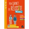 Image de Mon carnet de réussite maths 5e 4e 3e - ed. 2021 - cahier élève