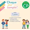 Image de Chaque jour compte - maths cp ed. 2022 - 5 posters avec frise petite et grande comptines