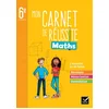 Image de Mon carnet de réussite maths 6e - ed 2022 - cahier élève