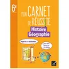 Image de Mon carnet de réussite histoire-géographie 6e ed. 2023 - repères et méthodes