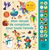 Image de Mon grand livre sonore - mon recueil de comptines pour toute l'année - dès 1 an