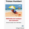 Image de Méthodes de l'analyse aux concours