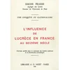 Image de L'influence de lucrèce en france au xvi° siècle