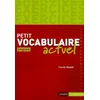 Image de Petit vocabulaire actuel anglais. exercices