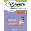 Image de Petite grammaire anglaise de l'écrit et de l'oral