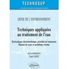 Image de Techniques appliquées au traitement de l'eau