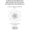 Image de Groupes, algèbres et géométrie