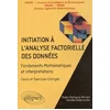 Image de Initiation a l'analyse factorielle des données