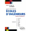 Image de Sujets corrigés de Chimie posées aux concours d'entrée des écoles d'ingénieurs