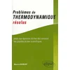 Image de Problèmes de thermodynamique résolus